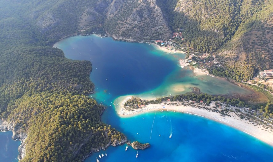 Turkey Attractions - Oludeniz Blue Lagoon, Cappadocian Volcanoes, and Oylat Monastery