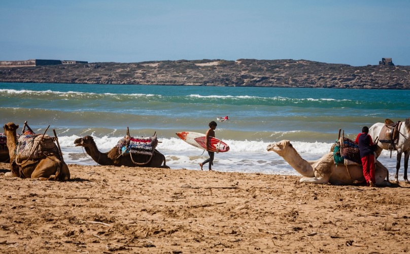 How do people travel in Morocco?